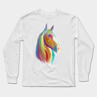 Horse of Many Colors Long Sleeve T-Shirt